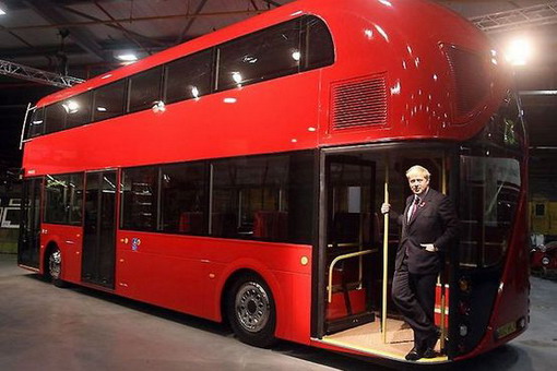 двухэтажный автобус в Лондоне