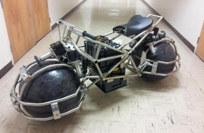 Необычный мотоцикл Spherical Drive System 