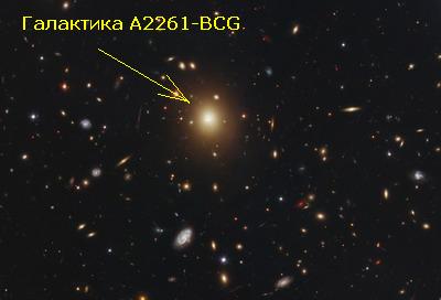 Галактика A2261-BCG