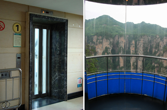 Лифт Ста Драконов (Bailong Elevator)