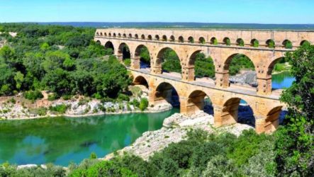 Акведук Пон-дю-Гар, Франция
