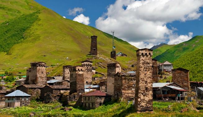 Сванские башни фото